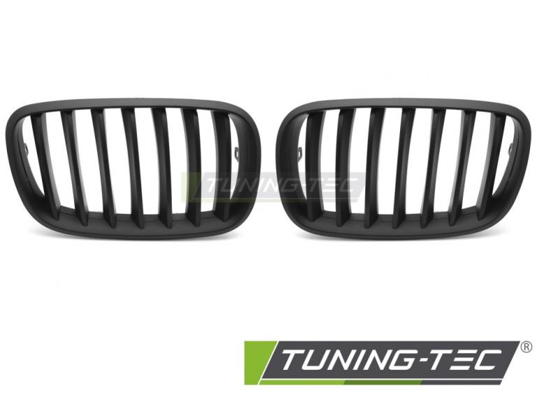 Preview: Upgrade Sportgrill Nieren für BMW X5 E70 / X6 E71 08-14 Matt schwarz