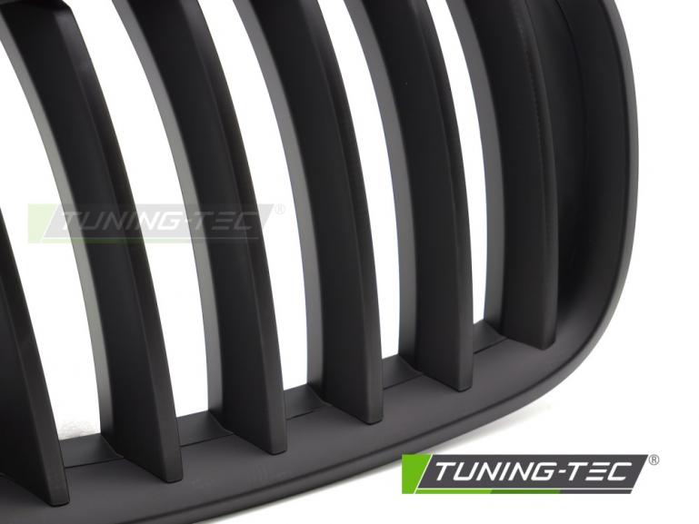Preview: Upgrade Sportgrill Nieren für BMW X5 E70 / X6 E71 08-14 Matt schwarz