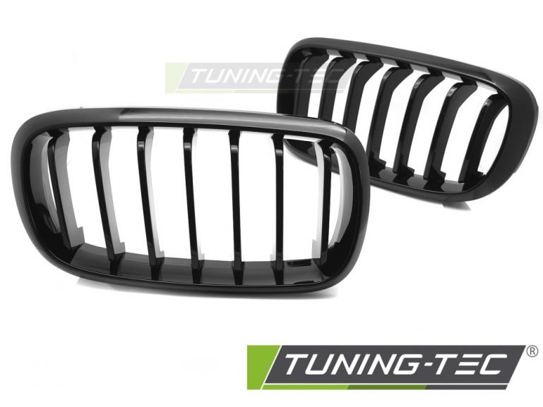 Upgrade Sportgrill Nieren für BMW X5 F15 / X6 F16 14-19 Hochglanz schwarz