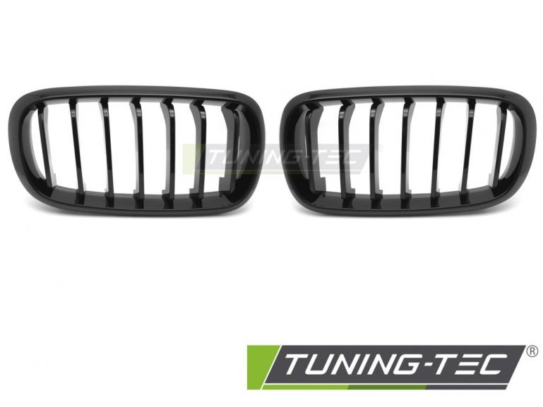 Preview: Upgrade Sportgrill Nieren für BMW X5 F15 / X6 F16 14-19 Hochglanz schwarz