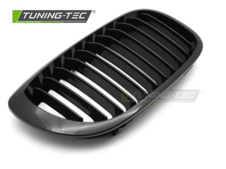 Preview: Upgrade Sportgrill Nieren für BMW 3er E46 Facelift Limousine/Touring 01-05 Hochglanz schwarz