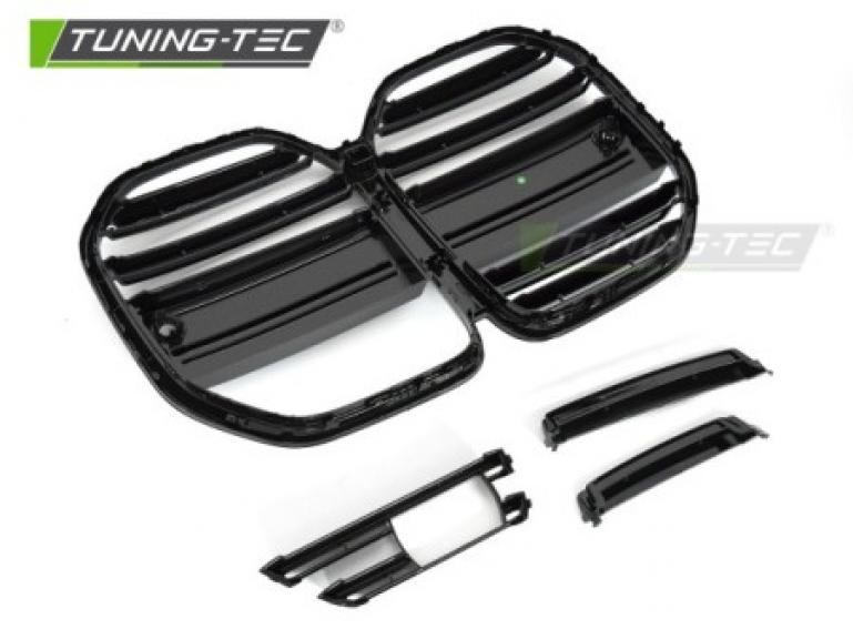 Upgrade Design Sportgrill / Frontgrill Nieren für BMW 4er G22 / G23 Coupe / Cabrio 20+ Hochglanz schwarz