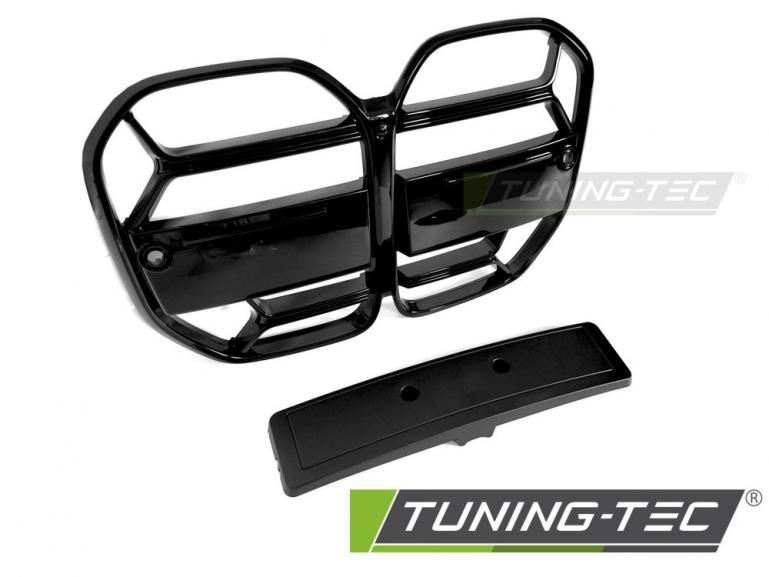 Upgrade+ Design Sportgrill / Frontgrill Nieren für BMW 4er G22 / G23 Coupe / Cabrio 20+ Hochglanz schwarz