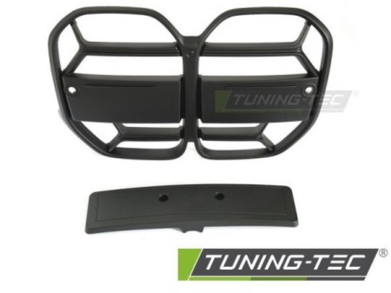 Preview: Upgrade+ Design Sportgrill / Frontgrill Nieren für BMW 4er G22 / G23 Coupe / Cabrio 20+ Matt schwarz