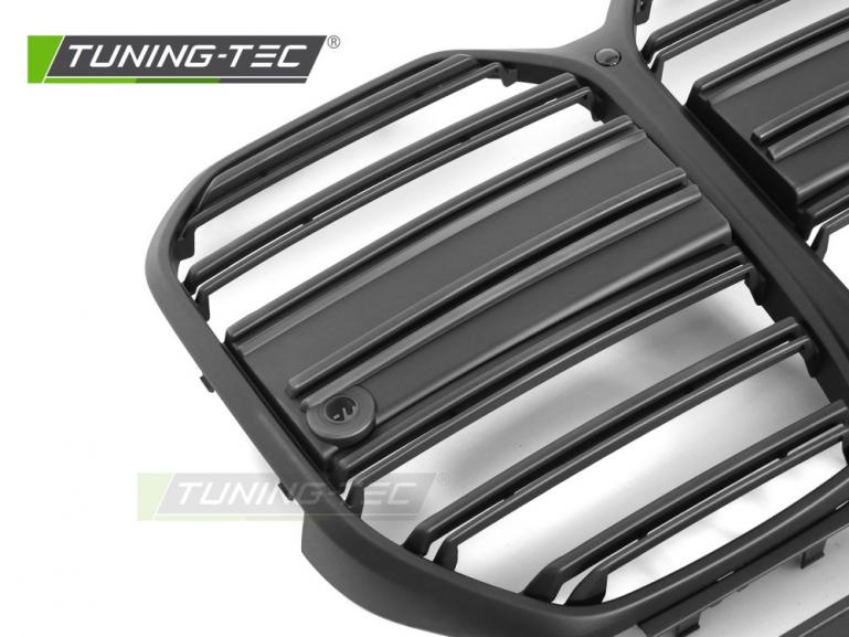 Preview: Upgrade Design Sportgrill / Frontgrill Nieren für BMW 4er G26 Gran Coupe 21+ Matt schwarz