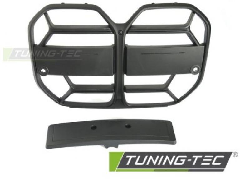 Preview: Upgrade+ Design Sportgrill / Frontgrill Nieren für BMW 4er G26 Gran Coupe 21+ Matt schwarz