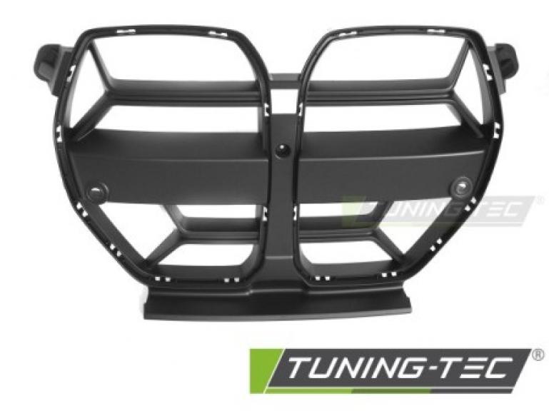 Preview: Upgrade+ Design Sportgrill / Frontgrill Nieren für BMW G82 Coupe 21+ Matt schwarz