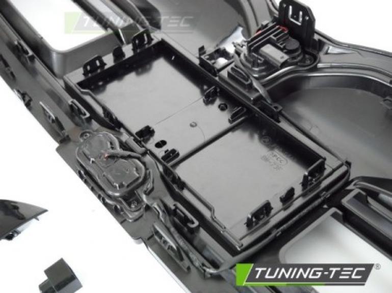 Upgrade Design LED-Kühlergrill in Hochglanz schwarz passend für BMW 5er G60 2024+