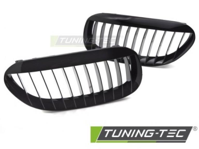 Upgrade Sportgrill / Frontgrill Nieren für BMW 6er E63/E64 Coupe/Cabrio 02-10 Hochglanz schwarz