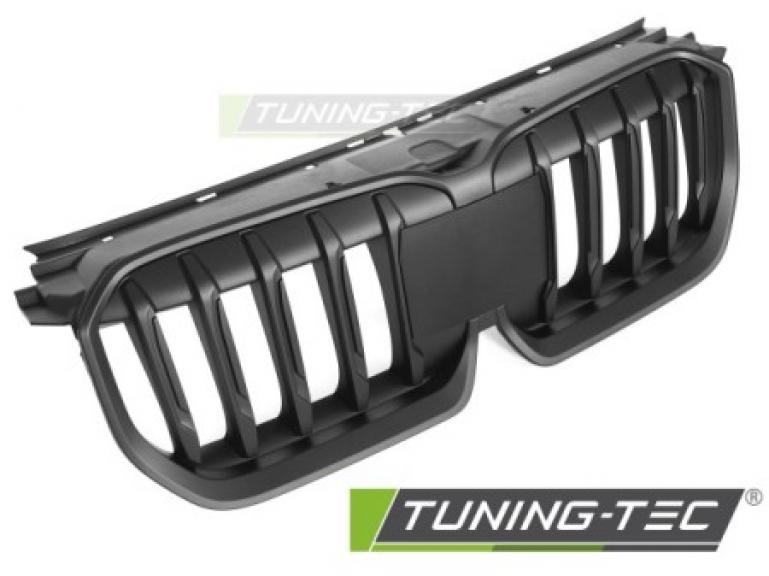 Upgrade Design Sportgrill / Frontgrill Nieren für BMW X1 U11 22+ Matt schwarz