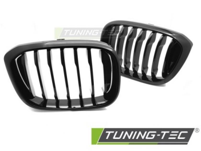 Upgrade Design Sportgrill / Frontgrill Nieren für BMW X3 G01 / X4 G02 17-21 Hochglanz schwarz