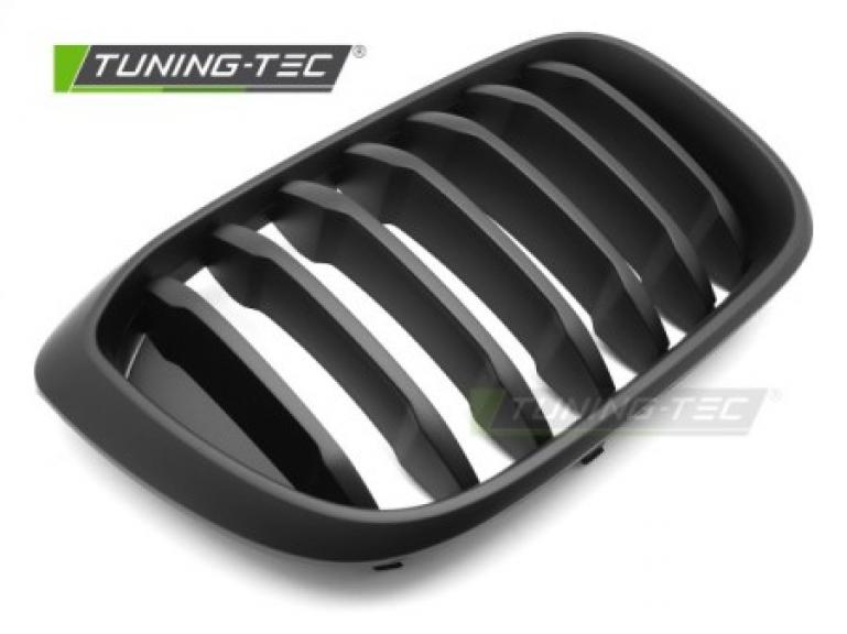 Preview: Upgrade Design Sportgrill / Frontgrill Nieren für BMW X3 G01 / X4 G02 17-21 Matt schwarz