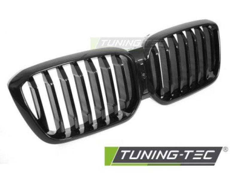 Upgrade Design Sportgrill / Frontgrill Nieren für BMW X3 G01 / X4 G02 LCI 21-25 Hochglanz schwarz