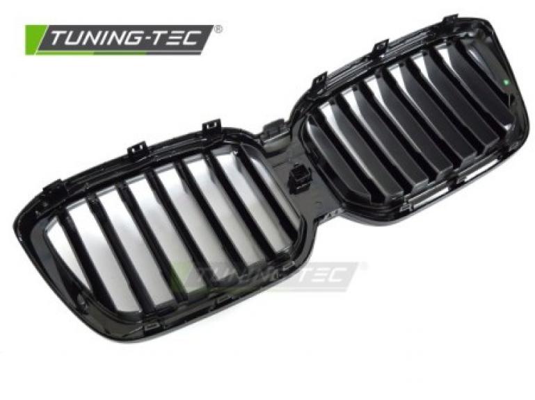 Preview: Upgrade Design Sportgrill / Frontgrill Nieren für BMW X3 G01 / X4 G02 LCI 21-25 Hochglanz schwarz