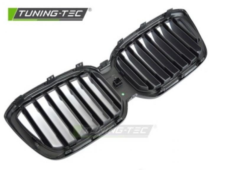 Preview: Upgrade Design Sportgrill / Frontgrill Nieren für BMW X3 G01 / X4 G02 LCI 21-25 Matt schwarz