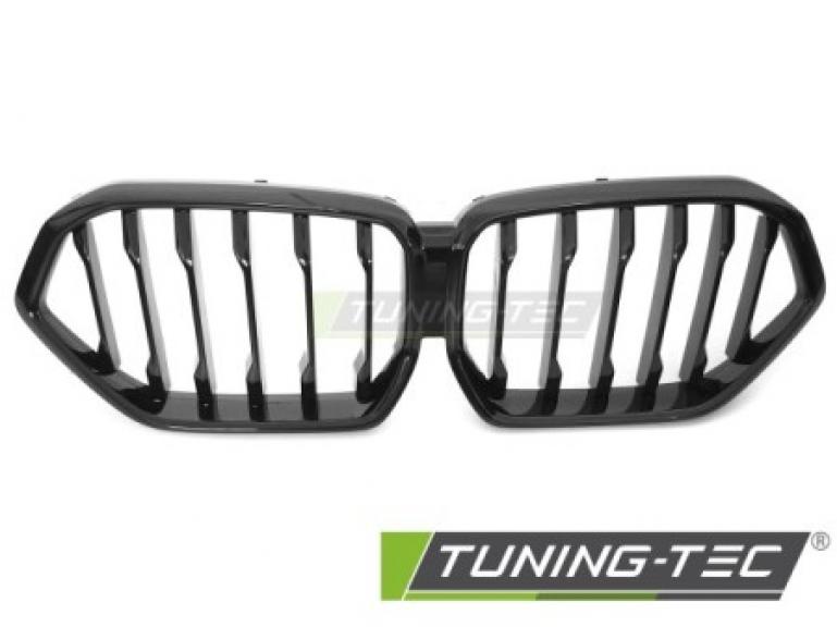 Upgrade Design Sportgrill Nieren für BMW X6 G06 19-23 Hochglanz schwarz