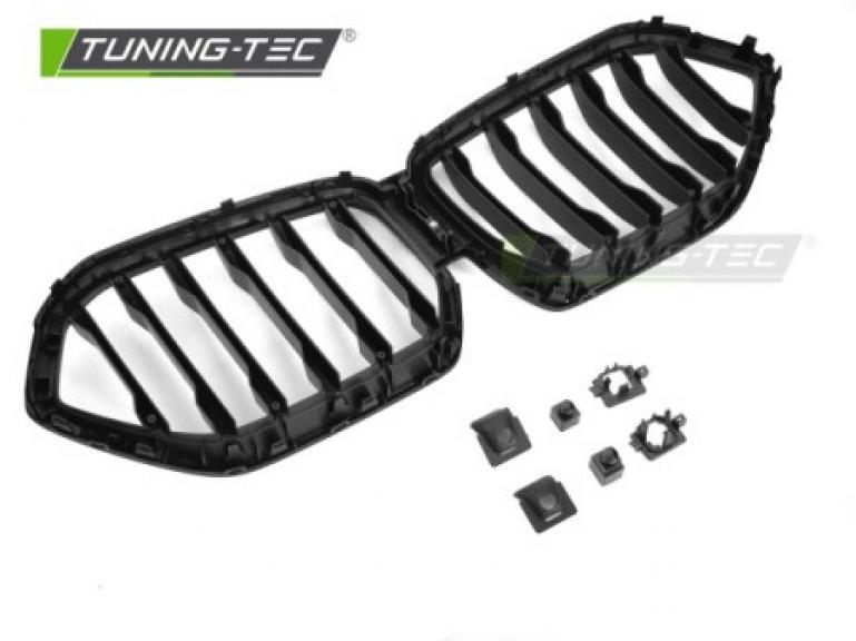 Upgrade Design Sportgrill Nieren für BMW X6 G06 19-23 Matt schwarz
