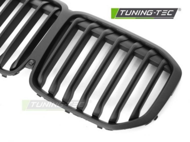 Preview: Upgrade Design Sportgrill Nieren für BMW X7 G07 18-22 Matt schwarz