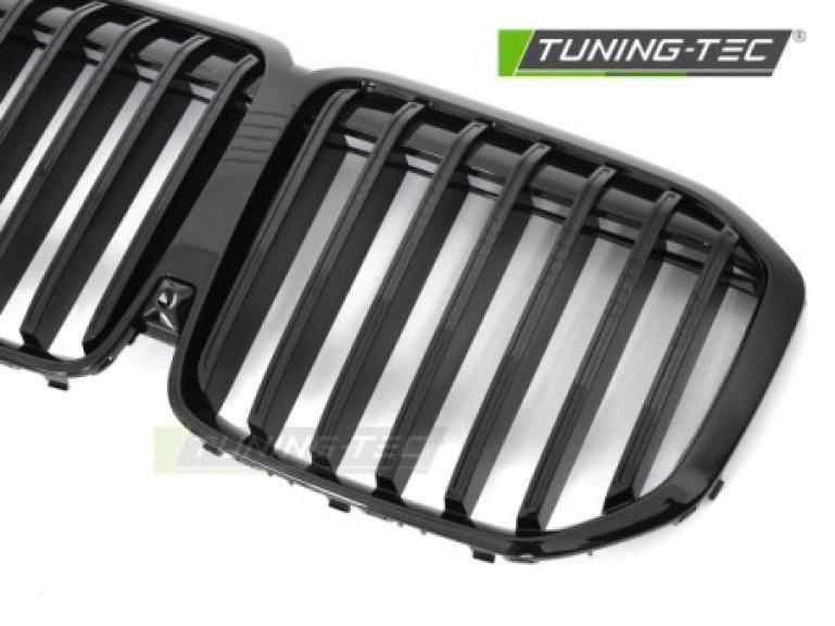Preview: Upgrade Design Sportgrill Nieren für BMW X7 G07 LCI (Facelift) 18-22 Hochglanz schwarz