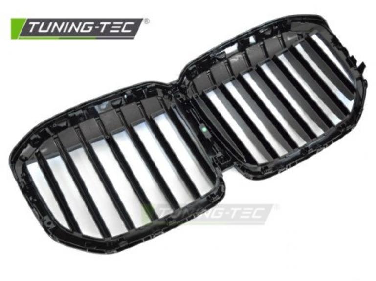 Preview: Upgrade Design Sportgrill Nieren für BMW X7 G07 LCI (Facelift) 18-22 Hochglanz schwarz