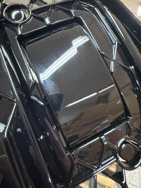 B-Ware  Upgrade Sportgrill / Kühlergrill für Audi A6 C8 4A 18-24 Hochglanz Schwarz in Wabendesign