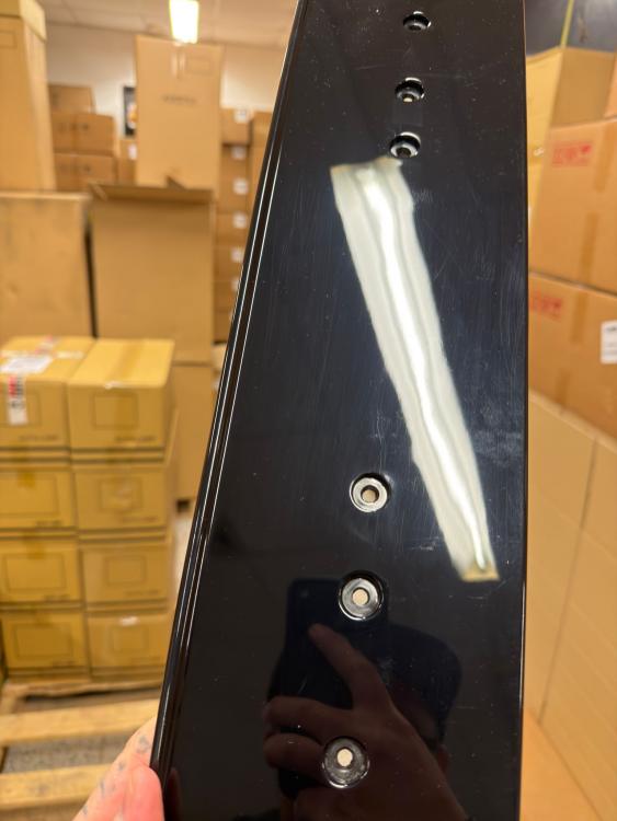 B-Ware  Upgrade Sportgrill / Kühlergrill für Audi A6 C8 4A 18-24 Hochglanz Schwarz in Wabendesign