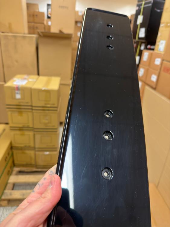 B-Ware  Upgrade Sportgrill / Kühlergrill für Audi A6 C8 4A 18-24 Hochglanz Schwarz in Wabendesign