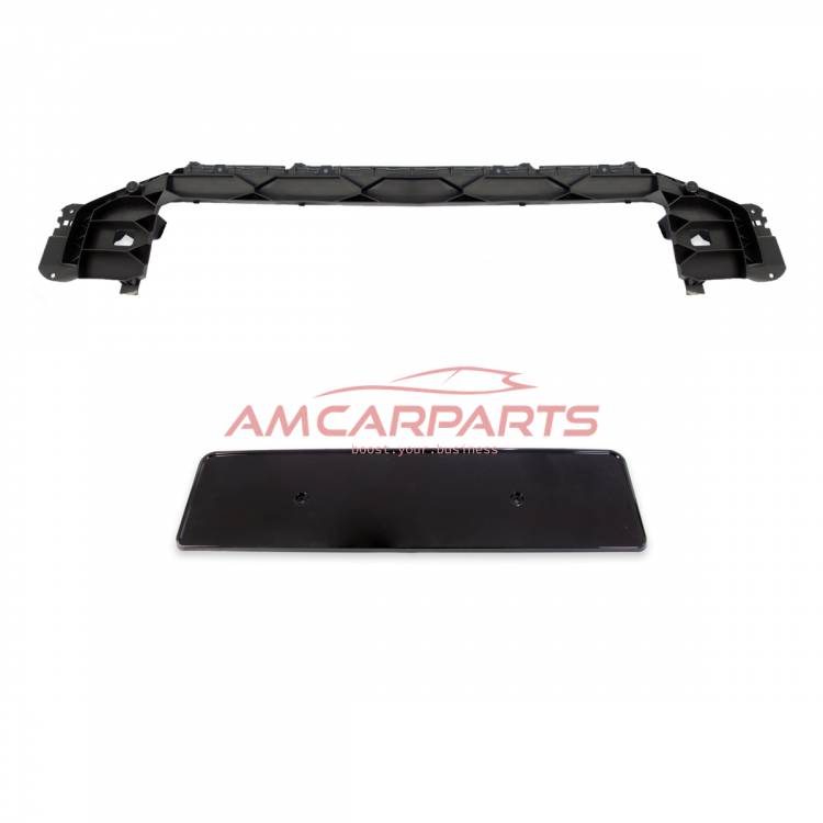 Upgrade Sportgrill / Kühlergrill für Audi Q3 F3 18+ Hochglanz Schwarz / Matt Silber in Wabendesign