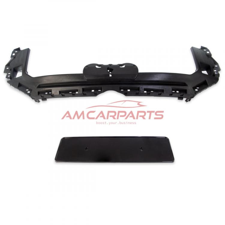 Upgrade Sportgrill / Kühlergrill für Audi Q5 FY Facelift 20+ Hochglanz Schwarz / Matt Silber in Wabendesign