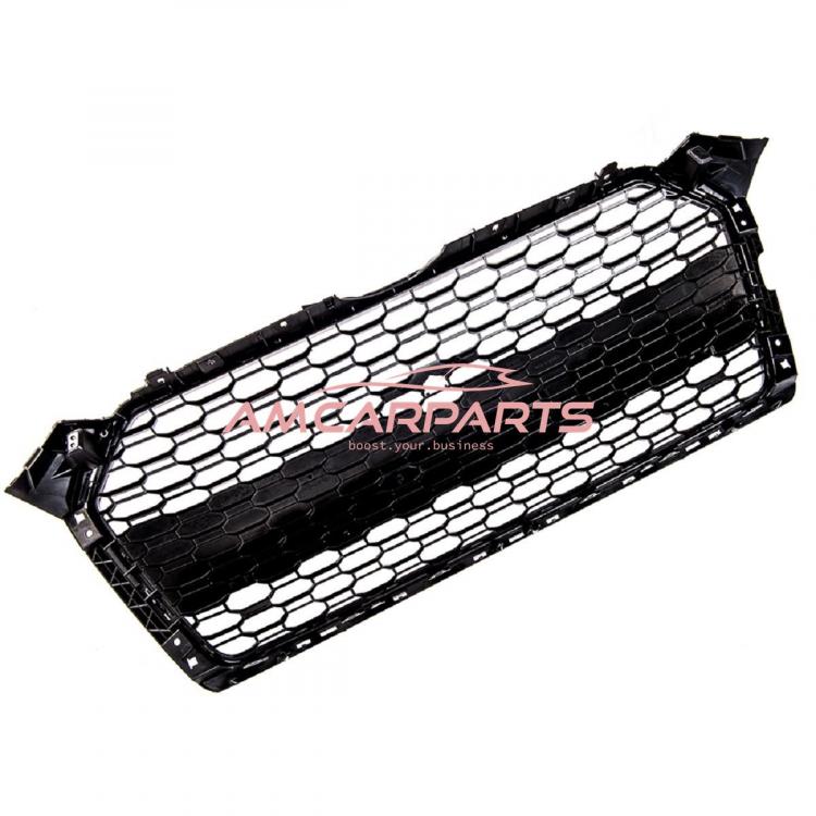 Upgrade Sportgrill / Kühlergrill für Audi A5 F5 Vor-Facelift 16-19 Hochglanz Schwarz in Wabendesign