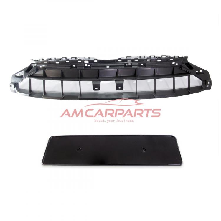 Upgrade Sportgrill / Kühlergrill für Audi A4 B9 8W Facelift 19-23 Hochglanz Schwarz / Matt Schwarz in Wabendesign