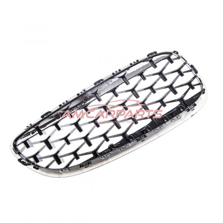 Upgrade "Teardrop" Design Kühlergrill / Sportgrill passend für BMW Z4 E89 09-16 Hochglanz schwarz / chrom