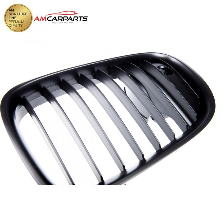 Preview: Upgrade Design Kühlergrill / Sportgrill passend für BMW 7er F01 / F02 / F03 / F04 08-15 Matt schwarz