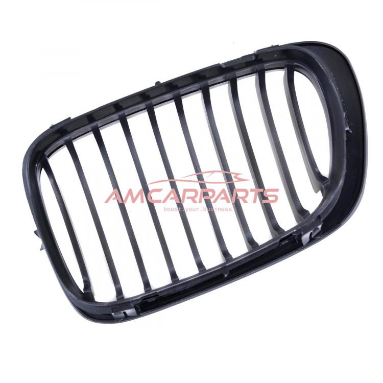 Upgrade Design Kühlergrill / Sportgrill passend für BMW 3er E46 99-03 Hochglanz schwarz