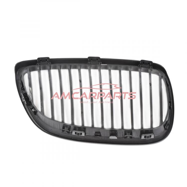 Preview: Upgrade Design Kühlergrill / Sportgrill passend für BMW 3er E92 / E93 06-10 Hochglanz schwarz