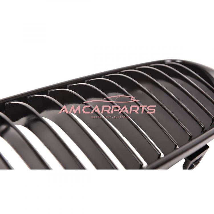 Preview: Upgrade Design Kühlergrill / Sportgrill passend für BMW 3er E92 / E93 Facelift 10-13 Hochglanz schwarz