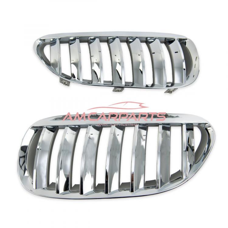 Upgrade Design Kühlergrill / Sportgrill passend für BMW 6er E63 / E64 03-10 chrom