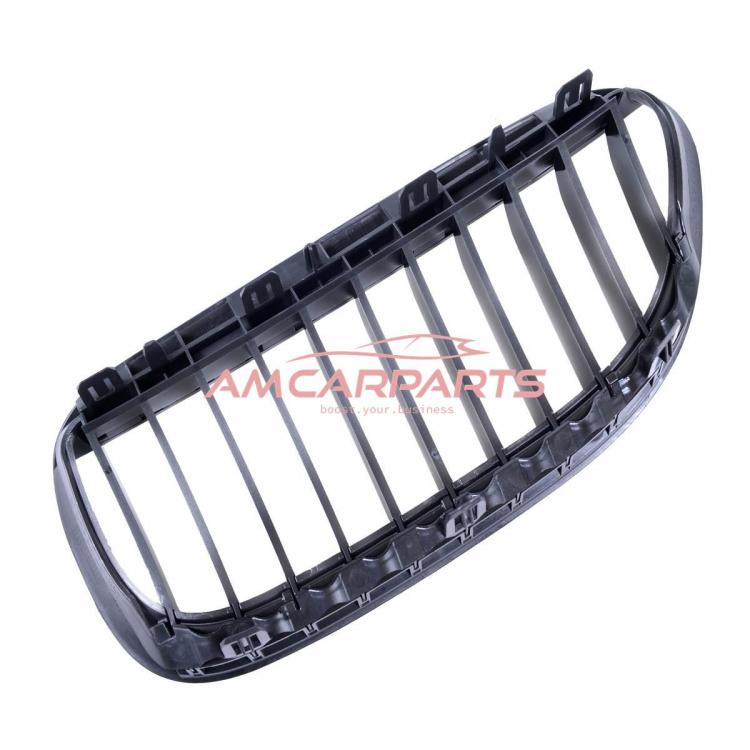 Upgrade Design Kühlergrill / Sportgrill passend für BMW 6er E63 / E64 03-10 Hochglanz schwarz