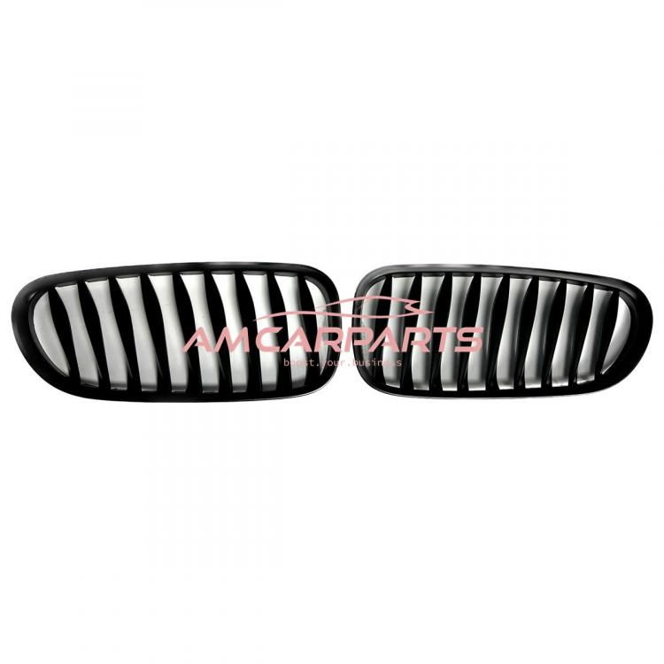 Upgrade Design Kühlergrill / Sportgrill passend für BMW Z4 E85 / E86 02-08 Matt schwarz