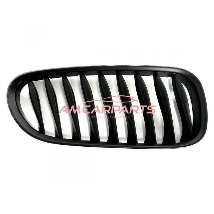 Upgrade Design Kühlergrill / Sportgrill passend für BMW Z4 E85 / E86 02-08 Matt schwarz