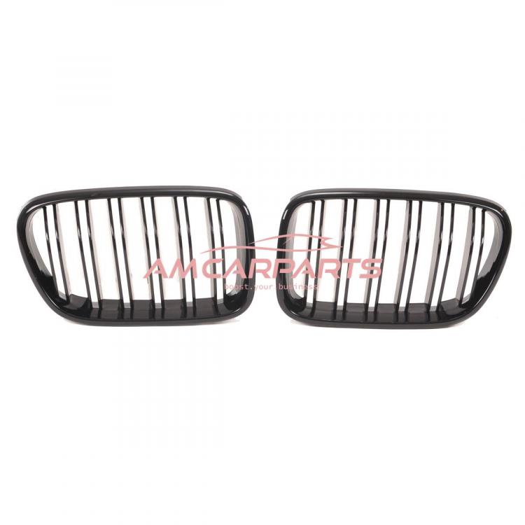 Upgrade Design Kühlergrill / Sportgrill passend für BMW X3 F25 Vor-Facelift 10-14 Hochglanz schwarz
