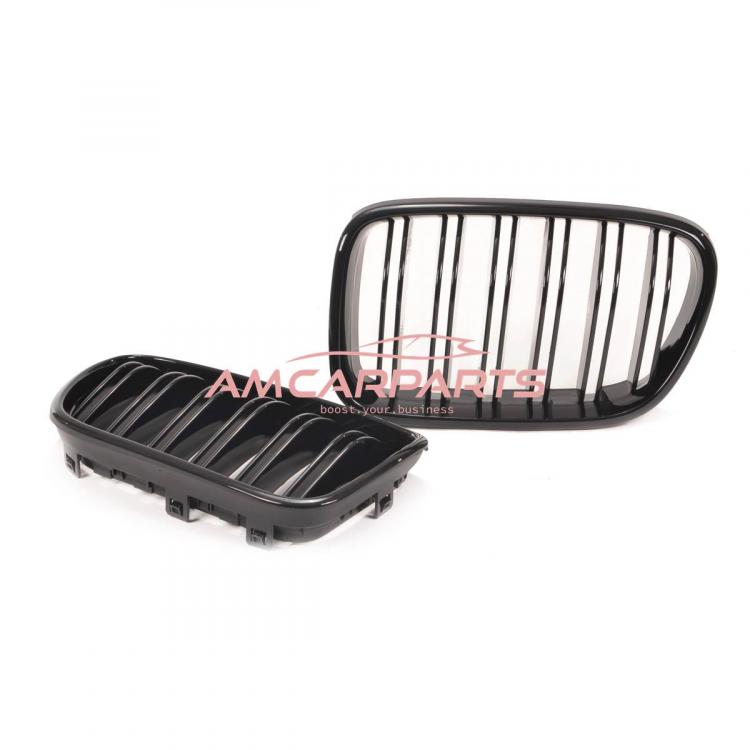 Upgrade Design Kühlergrill / Sportgrill passend für BMW X3 F25 Vor-Facelift 10-14 Hochglanz schwarz