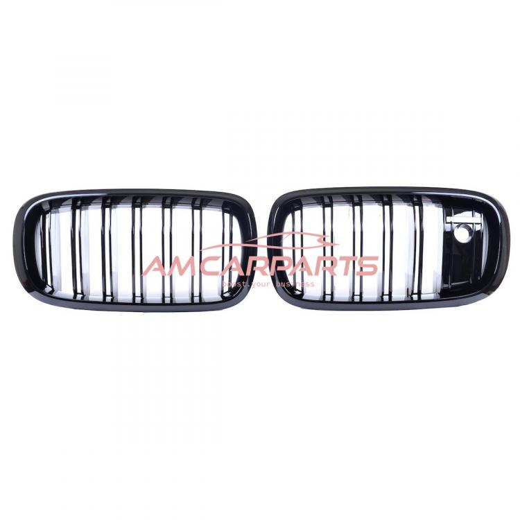 Upgrade Design Kühlergrill / Sportgrill passend für BMW X5 F15, F85 / X6 F16, F86 13-18 Hochglanz schwarz