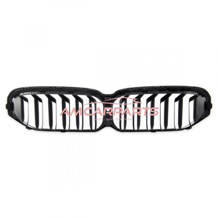 Upgrade Design Kühlergrill / Sportgrill passend für BMW 5er G30 / G31 Facelift 20-23 Hochglanz schwarz