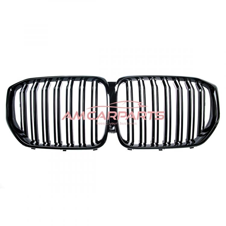 Preview: Upgrade Design Kühlergrill / Sportgrill passend für BMW X5 G05 18+ Hochglanz schwarz