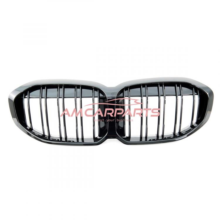 Upgrade Design Kühlergrill / Sportgrill passend für BMW 1er F40 19+ Hochglanz schwarz
