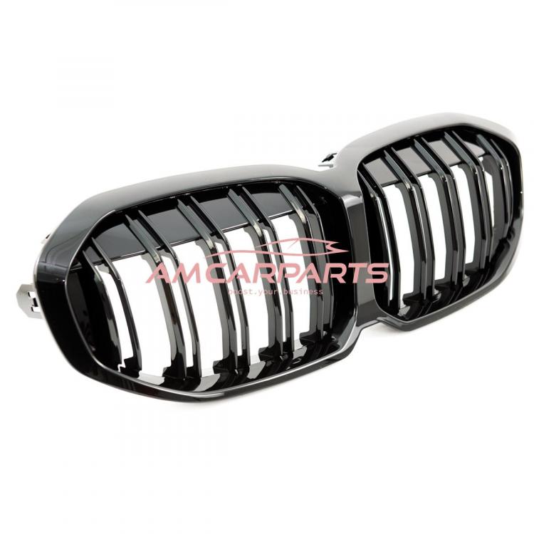 Preview: Upgrade Design Kühlergrill / Sportgrill passend für BMW 1er F40 19+ Hochglanz schwarz