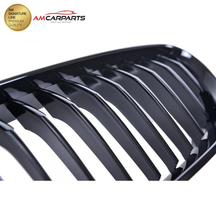 Preview: Upgrade Design Kühlergrill / Sportgrill passend für BMW 6er F12 / F13 / F06 11-18 Hochglanz schwarz