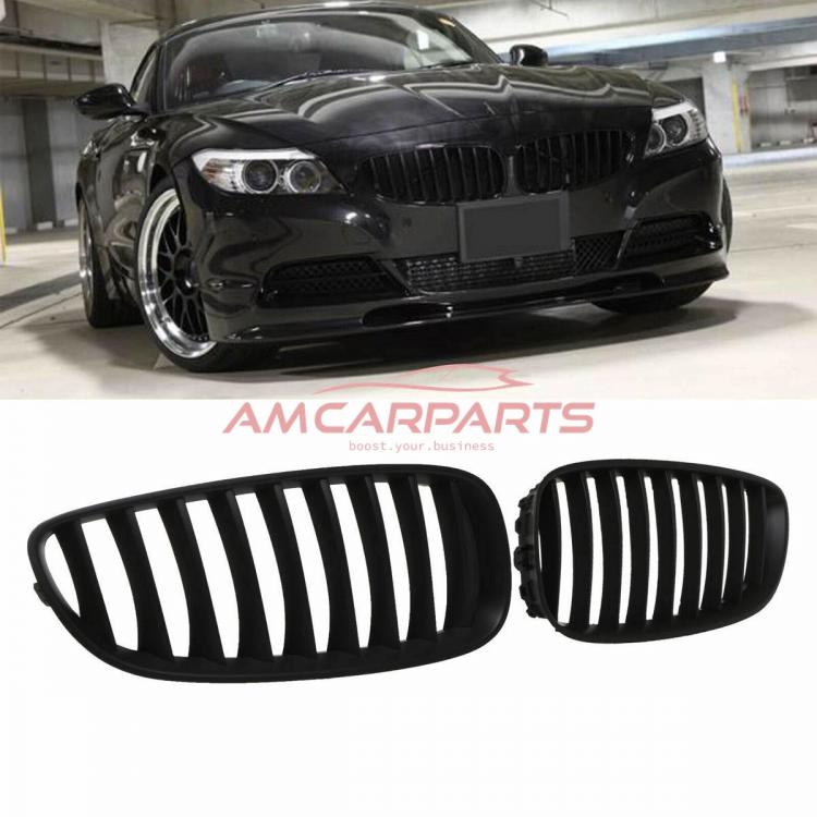 Upgrade Design Kühlergrill / Sportgrill passend für BMW Z4 E89 09-16 Hochglanz schwarz