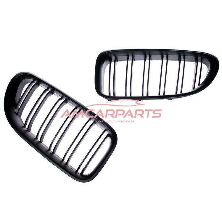 Preview: Upgrade Design Kühlergrill / Sportgrill passend für BMW 6er F12 / F13 / F06 11-18 Matt schwarz